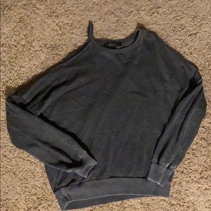 Forever 21 Cut out sleeve sweater